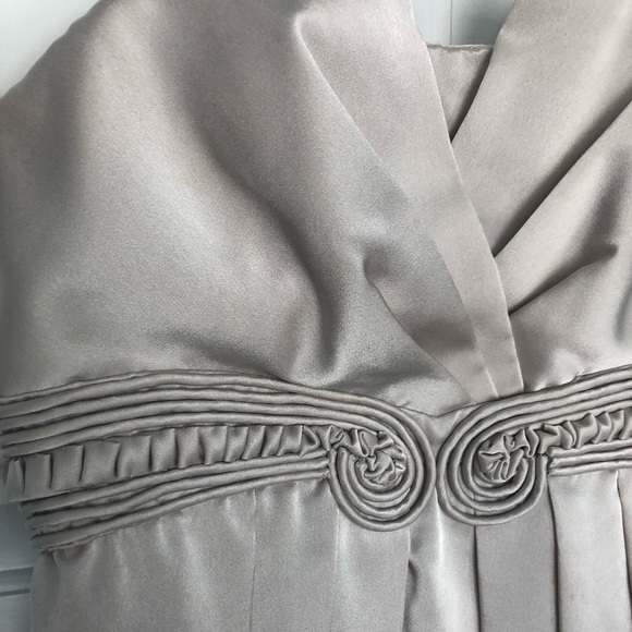 BCBG strapless dress in light gray - Picture 2 of 6